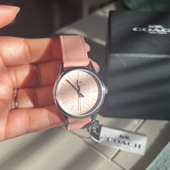 Coach Stainless Steel Rose Colored Watch - Picture 3 of 4